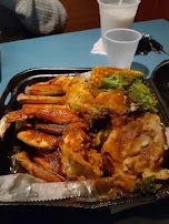 Dungeness Crab w Broccoli Corn & Potatoe